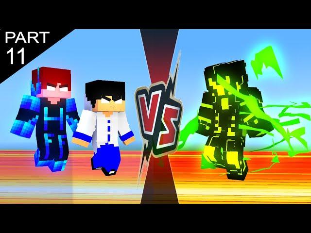 SEASON 6 PART 11 STRONG WORLD : HEEKO AND ZEERO : MONSTER SCHOOL HEROBRINE BROTHERS