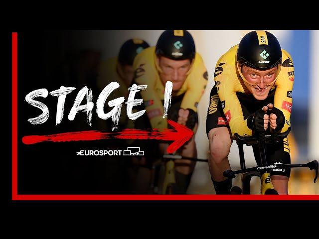 Dutch delight in Ultrecht as Jumbo-Visma win opening TTT | 2022 Vuelta a España - Stage 1 Highlights