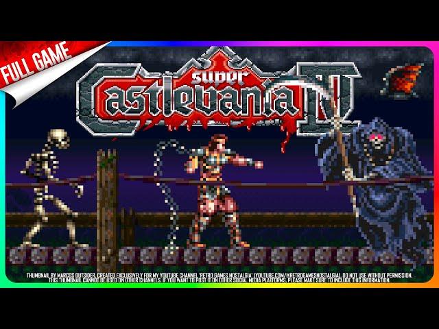 Super Castlevania 4 (Uncensored) [SNES Longplay ‧ US]