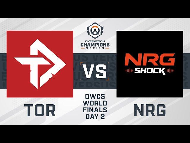 OWCS World Finals Day 2 | Toronto Defiant v NRG Shock