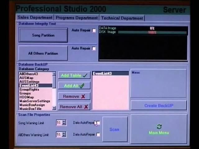 Studio 2000 Radio Automation Software v2000 - Report&Settings (M3)| QSound SOFT