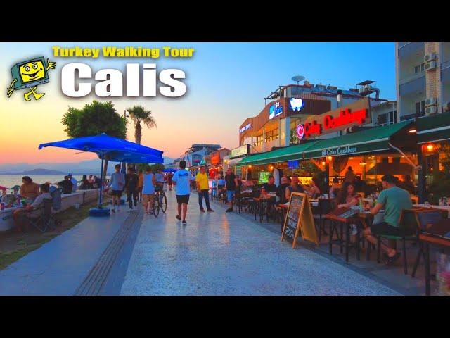 Çalış Fethiye Muğla Turkey - 4K Walking Tour