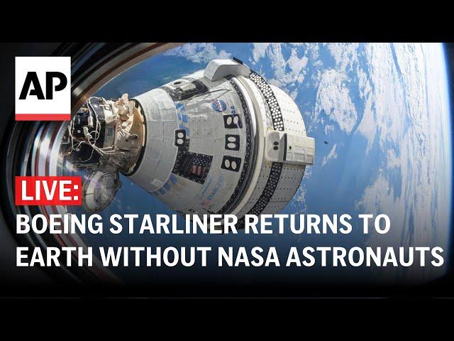 LIVE: Boeing Starliner returns to Earth without NASA astronauts