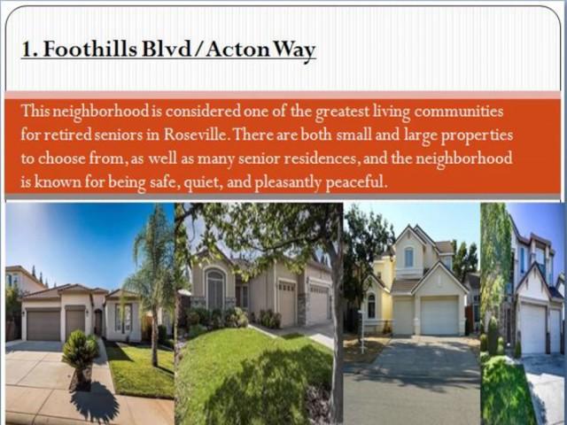 Top 4 Neighborhoods in Roseville for Retired Seniors