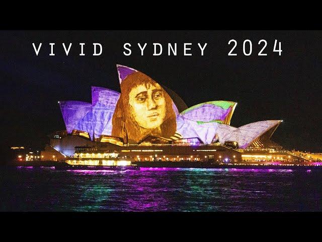 Vivid Sydney 2024 Light Festival Sydney Opera House, Sydney Cove, Circular Quay & The Rocks