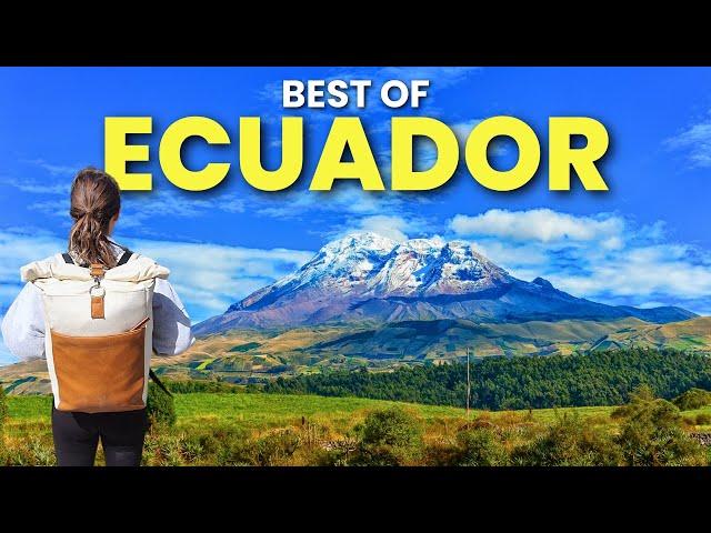 ULTIMATE Ecuador Travel Guide - BEST things to do in Ecuador!