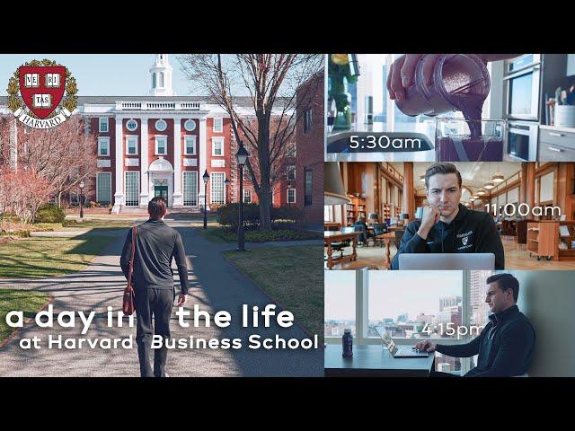 A Day in the Life of a Harvard Business School Student