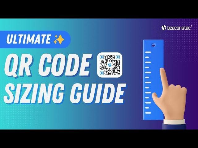 How to Scale Your QR Code Sizing in 2024 - Create Maximum Impact! #qrcodesize #qrcodesizeguide