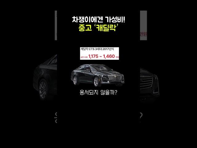 안 알려진 갓성비 수입차(중고)
