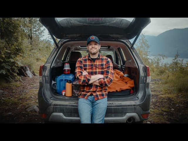 My BUDGET Subaru Forester Car Camping Setup