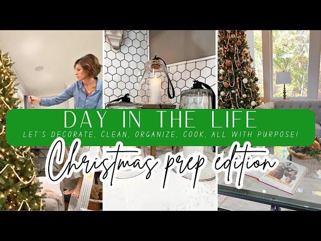 2024 CHRISTMAS DECORATE WITH ME | CHRISTMAS DECORATING IDEAS | LIVING ROOM KITCHEN CHRISTMAS DECOR