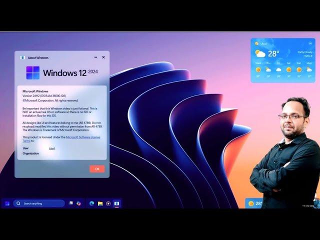 Windows 12 (2024) installation with Production key  | Windows 12 setup | windows 12 Upgradation