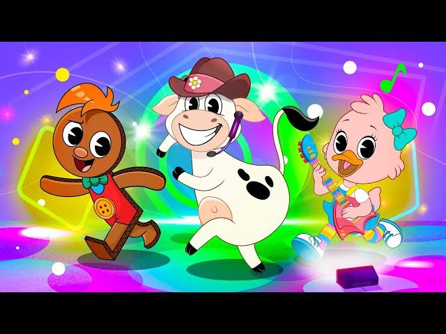 Lola Lera Lila Lou | La Vaca Lola y Sus Amigos | Canciones Infantiles para Bailar | Toy Cantando