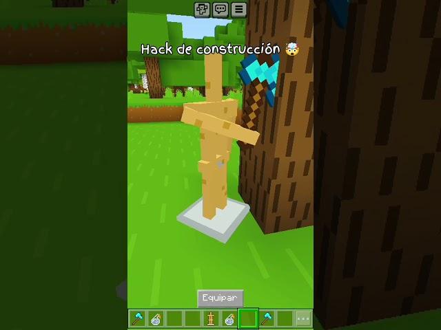 Hacks de construcción #minecraftshorts