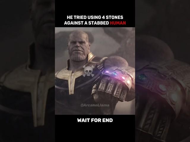 Thanos Using Only One Stone Until He Met Ironman #actionmovies #marvel #movie #shorts #mcu #tony
