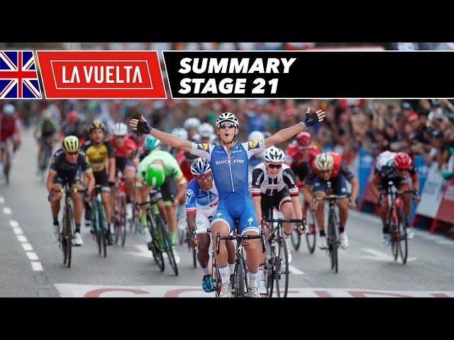 Summary - Stage 21 - La Vuelta 2017