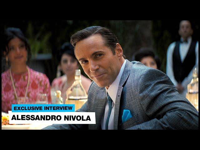 Alessandro Nivola: "I made an ass of myself in front of Robert De Niro"