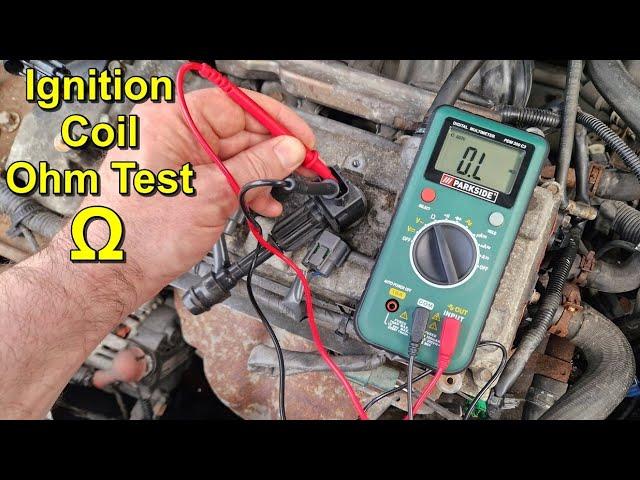 Ignition Coil Test using a Multimeter