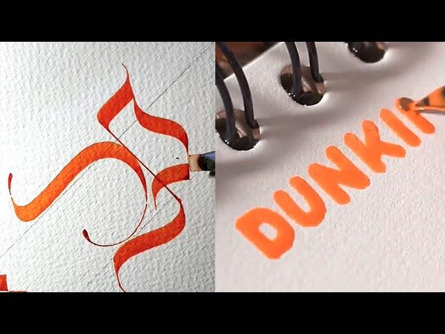 SUPER SATISFYING MODERN CALLIGRAPHY COMPILATION | CALLIGRAPHY MASTERS