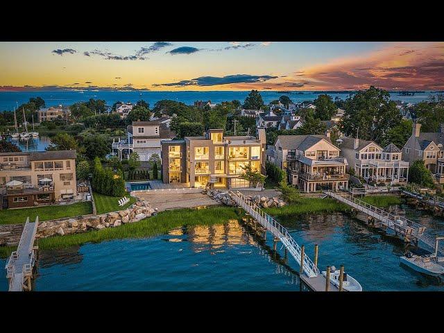 Touring a $10,000,000 Waterfront Connecticut MANSION with Ryan Serhant | SERHANT. Tour