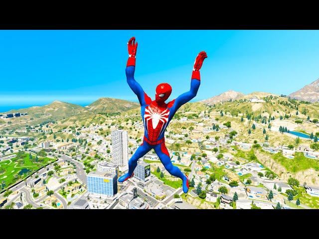 GTA 5 Epic Water Ragdolls Spiderman Vs Minions, Hulk, Squid Dolls, Gorilla, King Kong Part 16