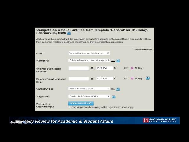 Peer Spotlight  InfoReady Review for Academic & Student Affairs