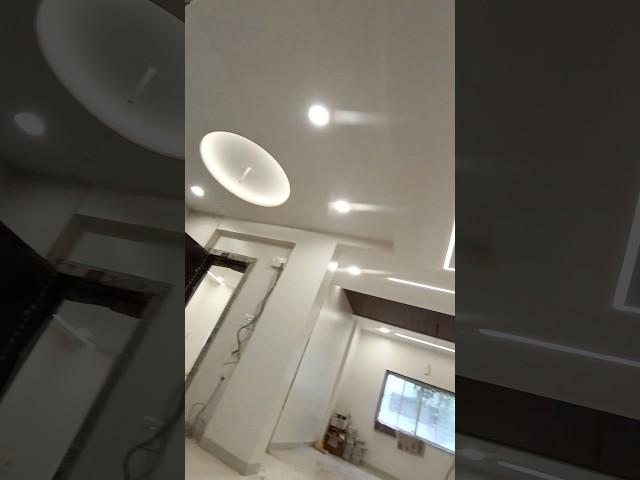 Gypsum False Ceiling living room | kitchen | profile light design | #shorts #ytshorts #shortvideo