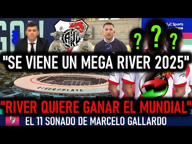 Periodistas MARAVILLADOS por el FUTURO de RIVER PLATE + "Se viene un MEGA RIVER 2025" + Noticias Hoy