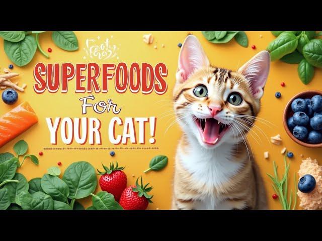  12 Human Foods That Are Superfoods for Your Cat!