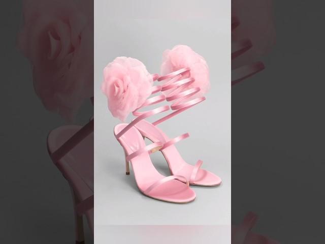 Beautiful latest trending heels  sandals design for women girls ll #heels#design #shorts #pinkheels