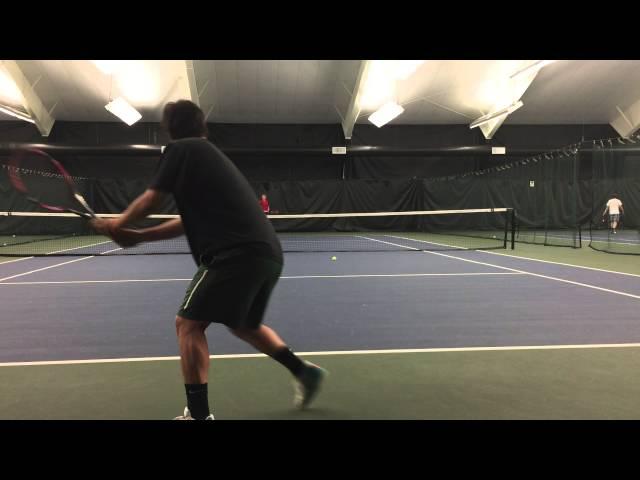 Miguel Perez Monge - College tennis recruiting video (Part 1)