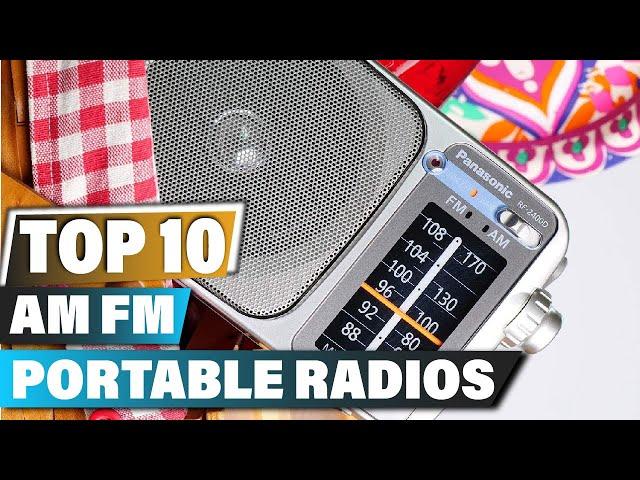 Best AM FM Portable Radios In 2024 - Top 10 AM FM Portable Radio Review