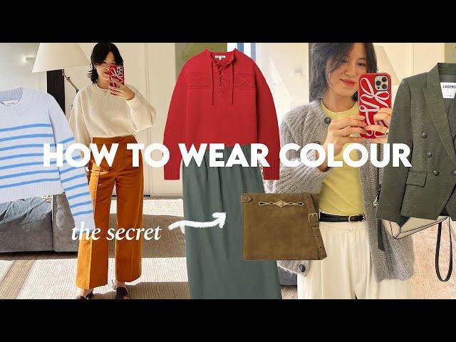 9 STYLE SECRETS To Master Wearing COLOUR