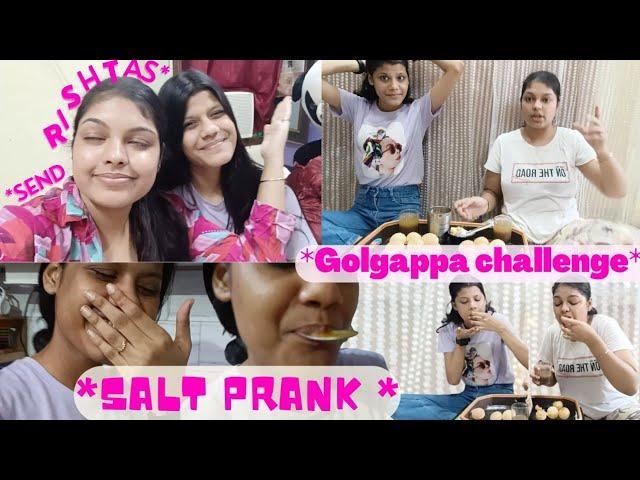 MY FIRST VLOG️|| KISKI SHAADI?? || MEET MY BESTFRIEND||SALT PRANK|| GOLGAPPA CHALLENGE||LAKSHITA S