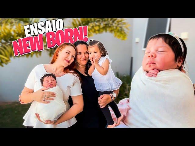 FIZEMOS O ENSAIO NEWBORN DA AYLA️