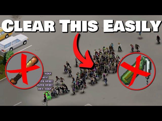 How to Clear Hordes Easily In Project Zomboid Build 41 2023 Tutorial