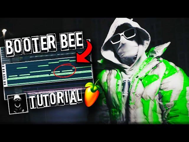 How to make HARD UK Drill Beats for BOOTER BEE!! (fl studio tutorial)