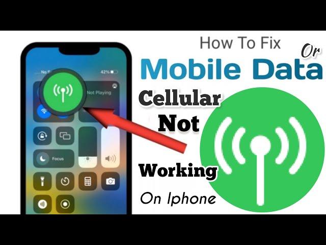 How To Fix Mobil Data Not Working on iPhone,Why my iphone (Cellular/Mobile),stuck Searchng