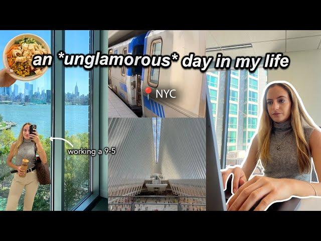 9-5 vlog working in new york city (unglamorous office day)