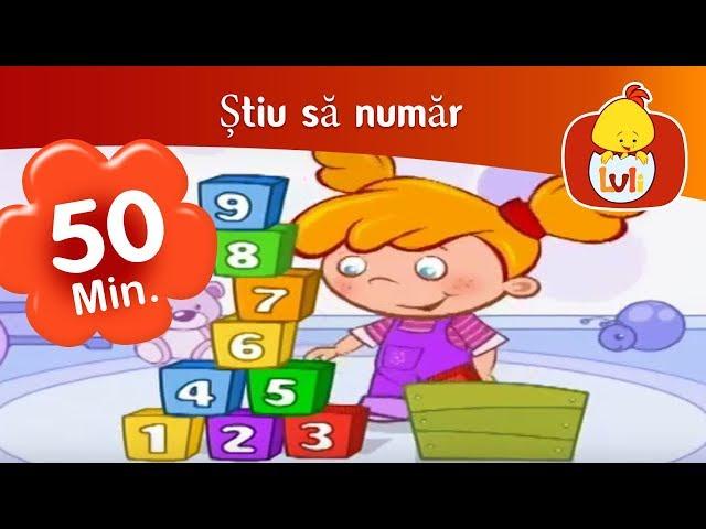 Știu să număr - episod lung 50 de minute -  Luli TV