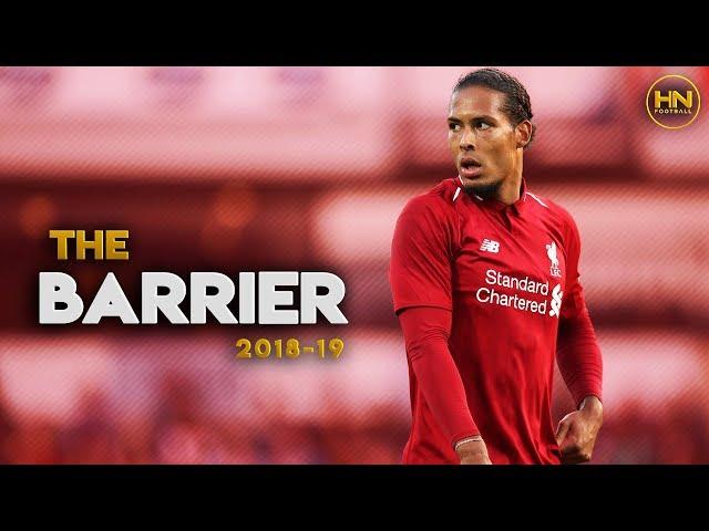 Virgil van Dijk - Liverpool's Best Center Back Since Sami Hyypiä Retired - 2018/2019 HD