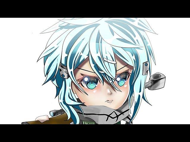 【Time Lapse】Chibi/SD Of Sinon from Gun Gale Online