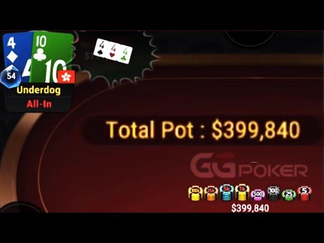 How to lose $730.000 in 4 minutes at Online Poker