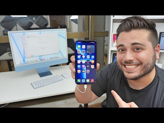 How to Backup your iPhone To a Computer for FREE (Mac and PC)