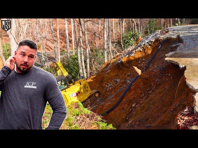 Calling this Retaining Wall Build Off On Day 1 | Back At Rock House Remodel