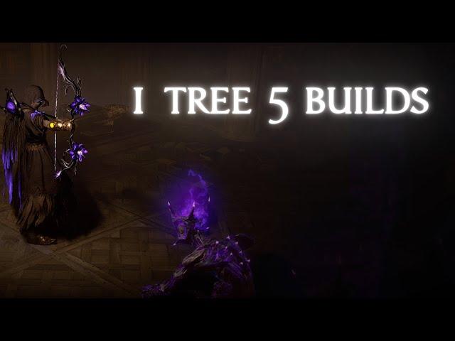 1 SKILL TREE 5 RANGER BUILDS - PoE 3.21