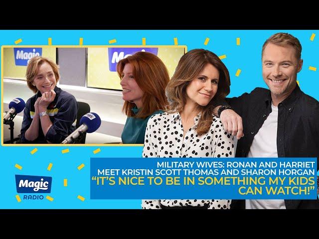 Military Wives stars Kristin Scott Thomas and Sharon Horgan chat to Ronan and Harriet!