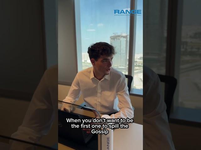 Waiting for someone else to spill the tea! #rangeinternational #dubairealestate#realestateinvestment