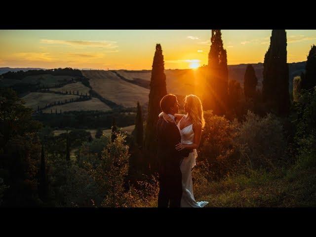 Elegant wedding at La Foce, Tuscany