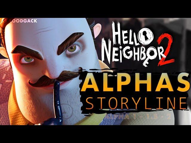 Another wasted gem - Hello Neighbor 2 alphas storyline (analysis)